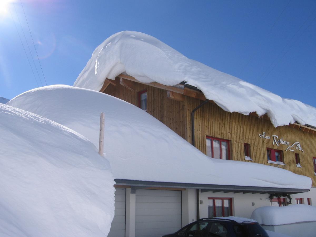 Haus Rothorn Lägenhet Schröcken Exteriör bild